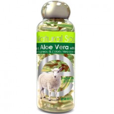 양태반 오일 화장품 Bill Placenta Facial Oil Aloe Vera with Vitamin E 100Gelcaps