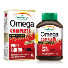 자미에슨 오메가 퓨어 크릴오일 Omega Complete Krill Oil 1000mg 30정