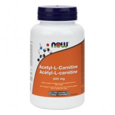 아세틸-L-카르니틴 NOW Acetyl-L-Carnitine 500mg 100정