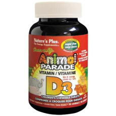 애니멀 퍼레이드 어린이 유아 비타민 D 90정(Animal Parade Children's Vitamin D3 )