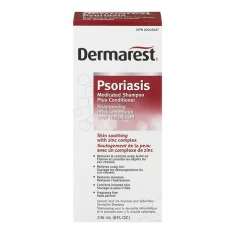 Dermarest Spray Dermarest 건선 치료 샴푸 플러스 컨디셔너, 236ml | 캐나다 건강식품몰